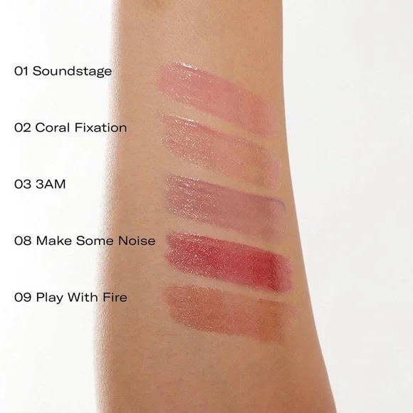 Youthforia DEWY GLOSS Hydrating and Nourishing Lip Gloss Coral Fixation - NEW - Picture 3 of 6